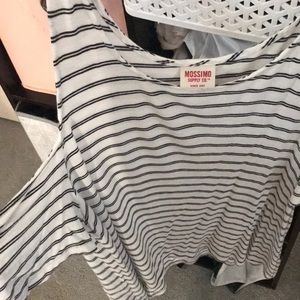 Shoulder cut out tank top